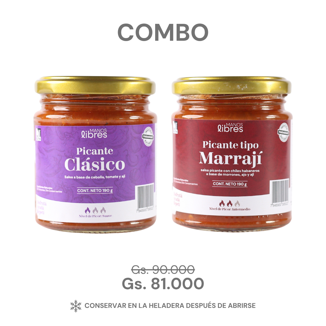 Combo de Picantes Gourmet N° 1 – Manos Libres