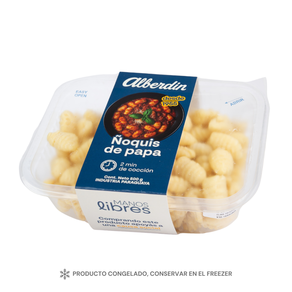 Ñoquis de Papa Congelados