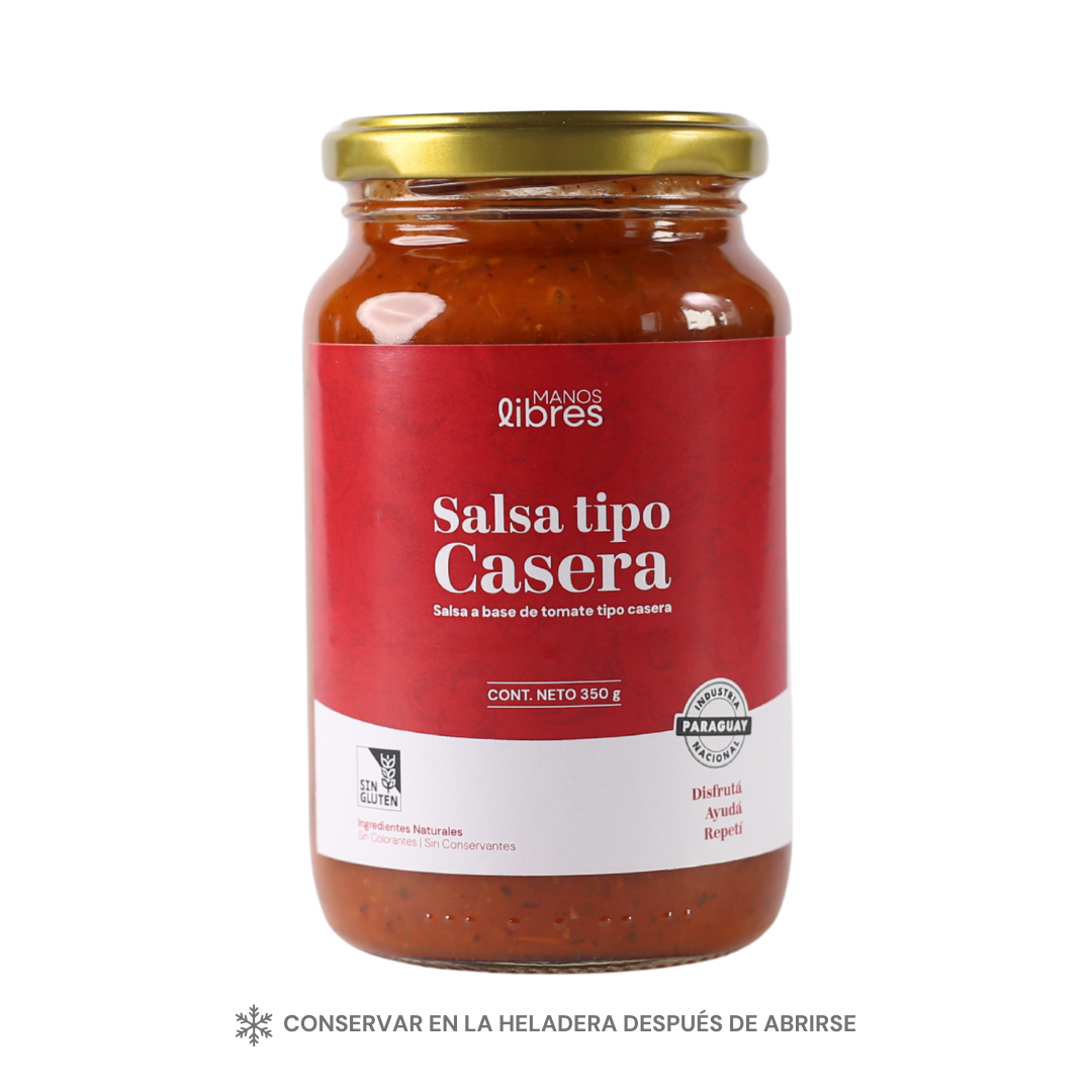 Salsa de Tomate Casera