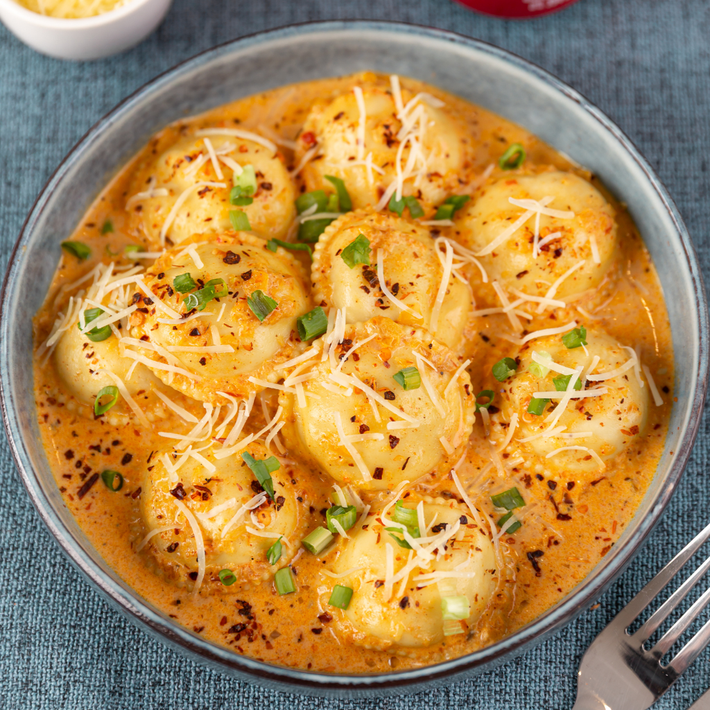 Sorrentinos de Pollo al Curry